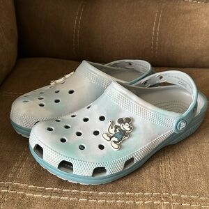 Blue Mickey Mouse Crocs